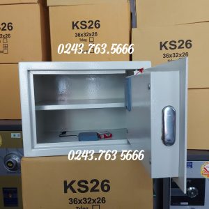 Két Sắt Điện Tử BN26-DT, Trắng, Việt Tiệp, Nặng 10kg, Két Sắt Bắc Ninh, Két Sắt Việt Tiệp Bắc Ninh.