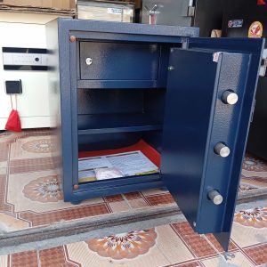 Két Sắt Điện Tử BN58-DT, Xanh Cô Ban, Việt Tiệp, Nặng 55kg, Két Sắt Bắc Ninh, Két Sắt Việt Tiệp Bắc Ninh.