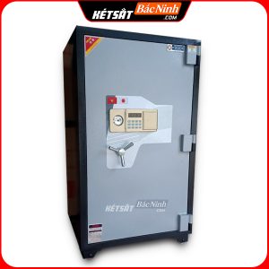 Két Sắt Điện Tử BN120-DT, Đen, Ghi, Việt Tiệp, Nặng 350kg, Két Sắt Bắc Ninh, Két Sắt Việt Tiệp Bắc Ninh.