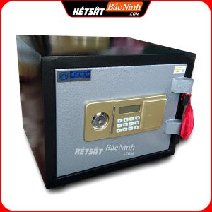 Két Sắt Điện Tử BN37-DT, Đen Ghi, Việt Tiệp, Nặng 38kg, Két Sắt Bắc Ninh, Két Sắt Việt Tiệp Bắc Ninh.