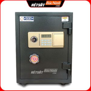 Két Sắt Điện Tử BN58-DT, Đen Đen, Việt Tiệp, Nặng 55kg, Két Sắt Bắc Ninh, Két Sắt Việt Tiệp Bắc Ninh.