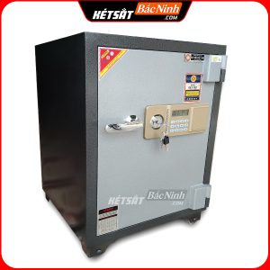 Két Sắt Điện Tử BN61-DT, Đen Ghi, Việt Tiệp, Nặng 95kg, Két Sắt Bắc Ninh, Két Sắt Việt Tiệp Bắc Ninh.