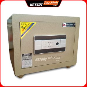 Két Sắt Vân Tay Điện Tử KC25-VTDT, Vàng, Korea, Nặng 35kg, Két Sắt Bắc Ninh, Két Sắt Việt Tiệp Bắc Ninh.