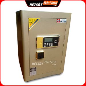 Két Sắt Điện Tử KC63– DT, Vàng, Khóa Ngang, Việt Tiệp, Nặng 80kg, Két Sắt Bắc Ninh, Két Sắt Việt Tiệp Bắc Ninh.