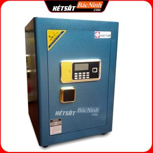 Két Sắt Điện Tử KC63– DT, Xanh, Khóa Ngang, Việt Tiệp, Nặng 80kg, Két Sắt Bắc Ninh, Két Sắt Việt Tiệp Bắc Ninh.