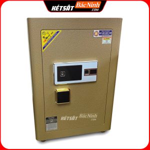 Két Sắt Vân Tay Điện Tử KC63– VTDT, Vàng, Khóa Ngang, Việt Tiệp, Nặng 80kg, Két Sắt Bắc Ninh, Két Sắt Việt Tiệp Bắc Ninh.