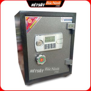 Két Sắt Điện Tử KV56-DT, Đen, Việt Tiệp, Nặng 70kg, Két Sắt Bắc Ninh, Két Sắt Việt Tiệp Bắc Ninh.