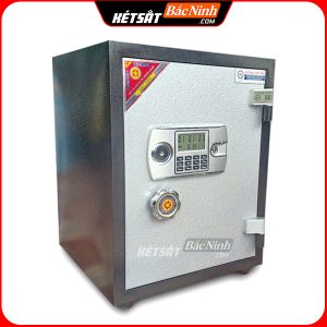 Két Sắt Điện Tử KV56-DT, Đen Ghi, Việt Tiệp, Nặng 70kg, Két Sắt Bắc Ninh, Két Sắt Việt Tiệp Bắc Ninh.