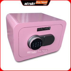 Két Sắt Điện Tử Mini KS 24, Hồng, Việt Tiệp, Nặng 7kg, Két Sắt Bắc Ninh, Két Sắt Việt Tiệp Bắc Ninh.