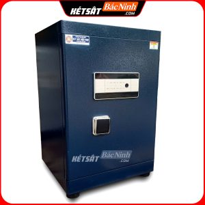 Két Sắt Vân Tay Điện Tử SPM680 – VTDT, Xanh Cô Ban, Việt Tiệp, Nặng 65kg, Két Sắt Bắc Ninh, Két Sắt Việt Tiệp Bắc Ninh.