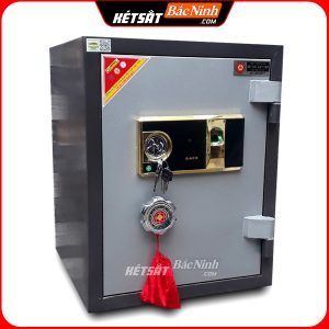 BN58–VT (51x39x39) 55+-5kg, Két Sắt Vân Tay, Đen Ghi, Việt Tiệp, Két Sắt Bắc Ninh, Két Sắt Việt Tiệp Bắc Ninh.