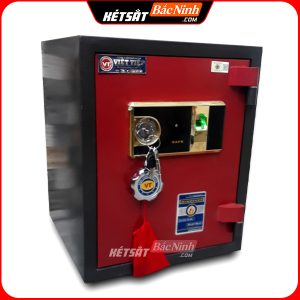 BN58–VT (51x39x39) 55+-5kg, Két Sắt Vân Tay, Đen Đỏ, Việt Tiệp, Két Sắt Bắc Ninh, Két Sắt Việt Tiệp Bắc Ninh.