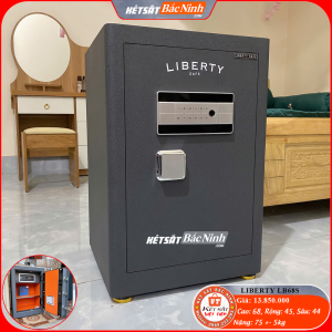 Két Sắt Liberty LB68S, Nỉ Xám, Nặng 75 +- 5kg, Két Sắt Bắc Ninh, Két Sắt Liberty Bắc Ninh.