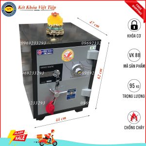 Két Khóa Cơ VK88, Đen Ghi, Việt Tiệp, Nặng 95kg.